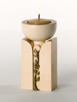 8.022 - Leuchter mit Zweig